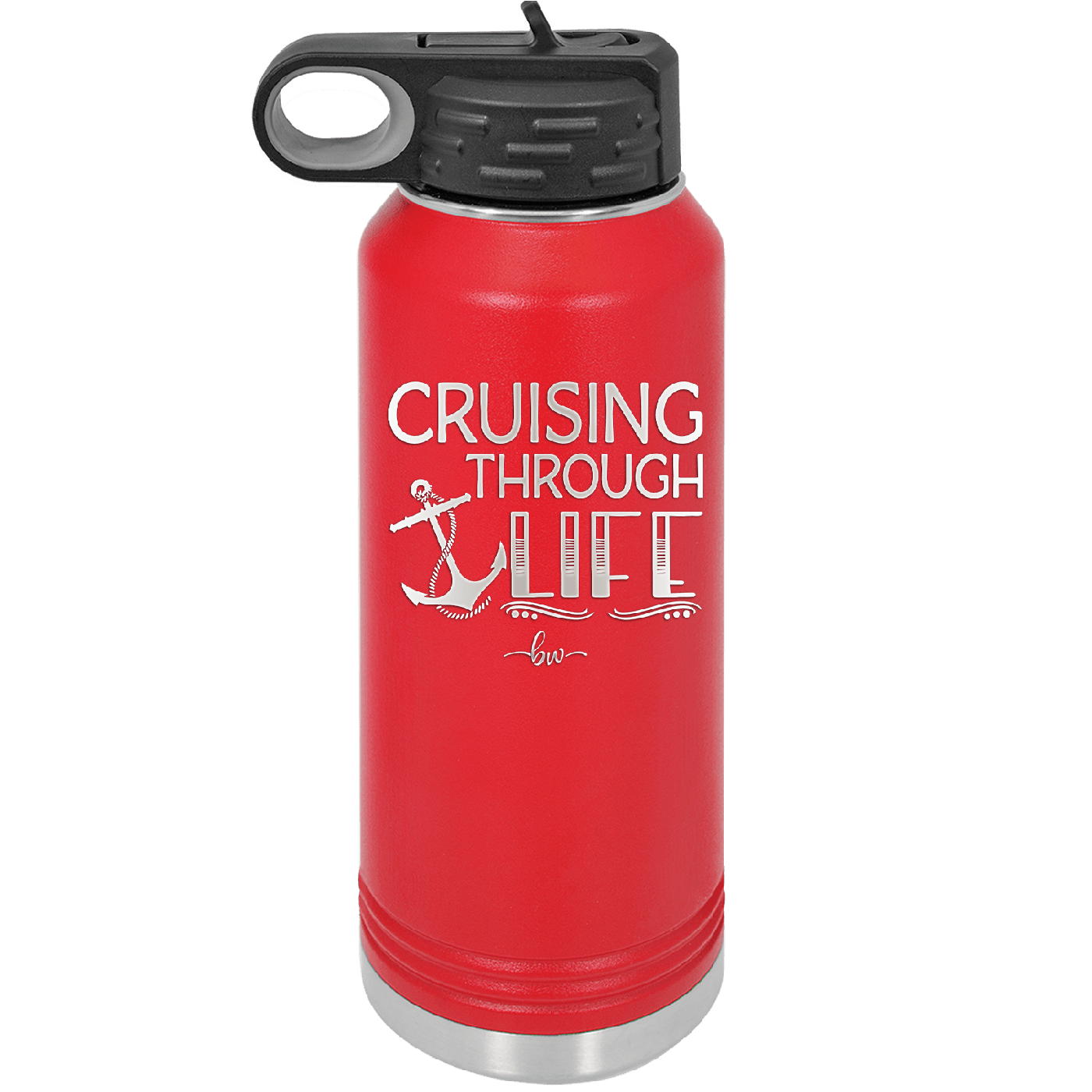 Cruising Through Life Cruise 1 - Laser Engraved Stainless Steel Drinkware - 1434 -