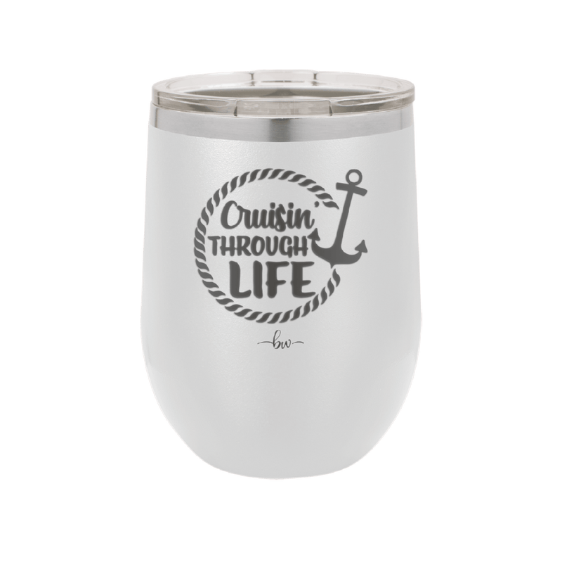 Cruising Through Life Cruise 3 - Laser Engraved Stainless Steel Drinkware - 1436 -