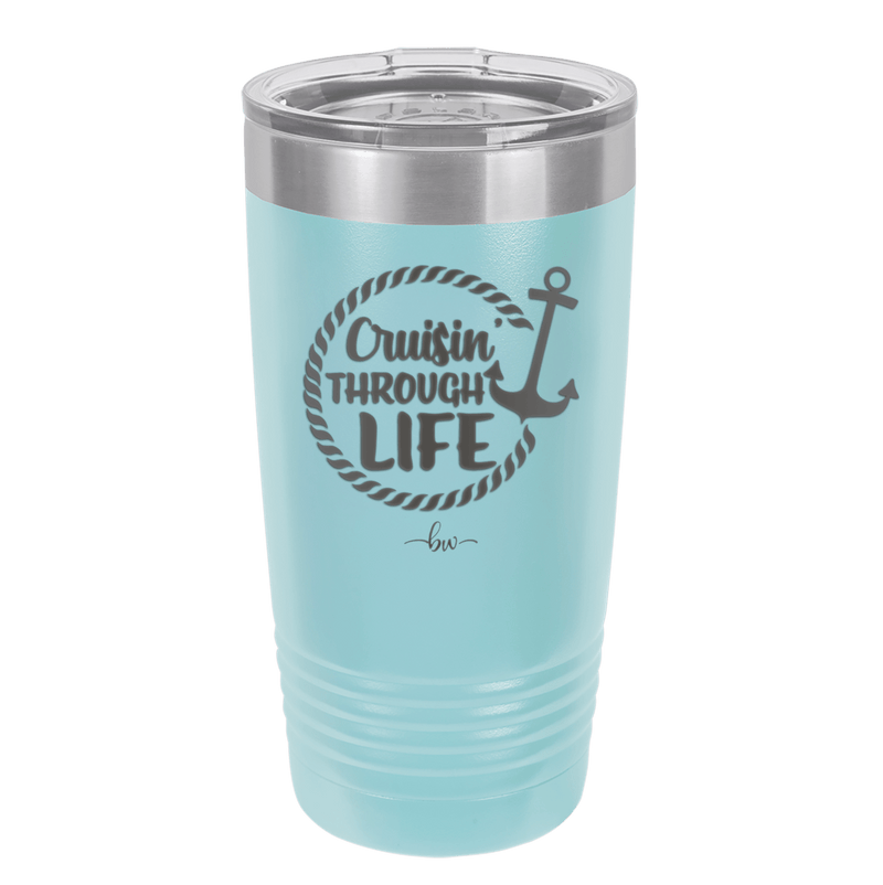 Cruising Through Life Cruise 3 - Laser Engraved Stainless Steel Drinkware - 1436 -