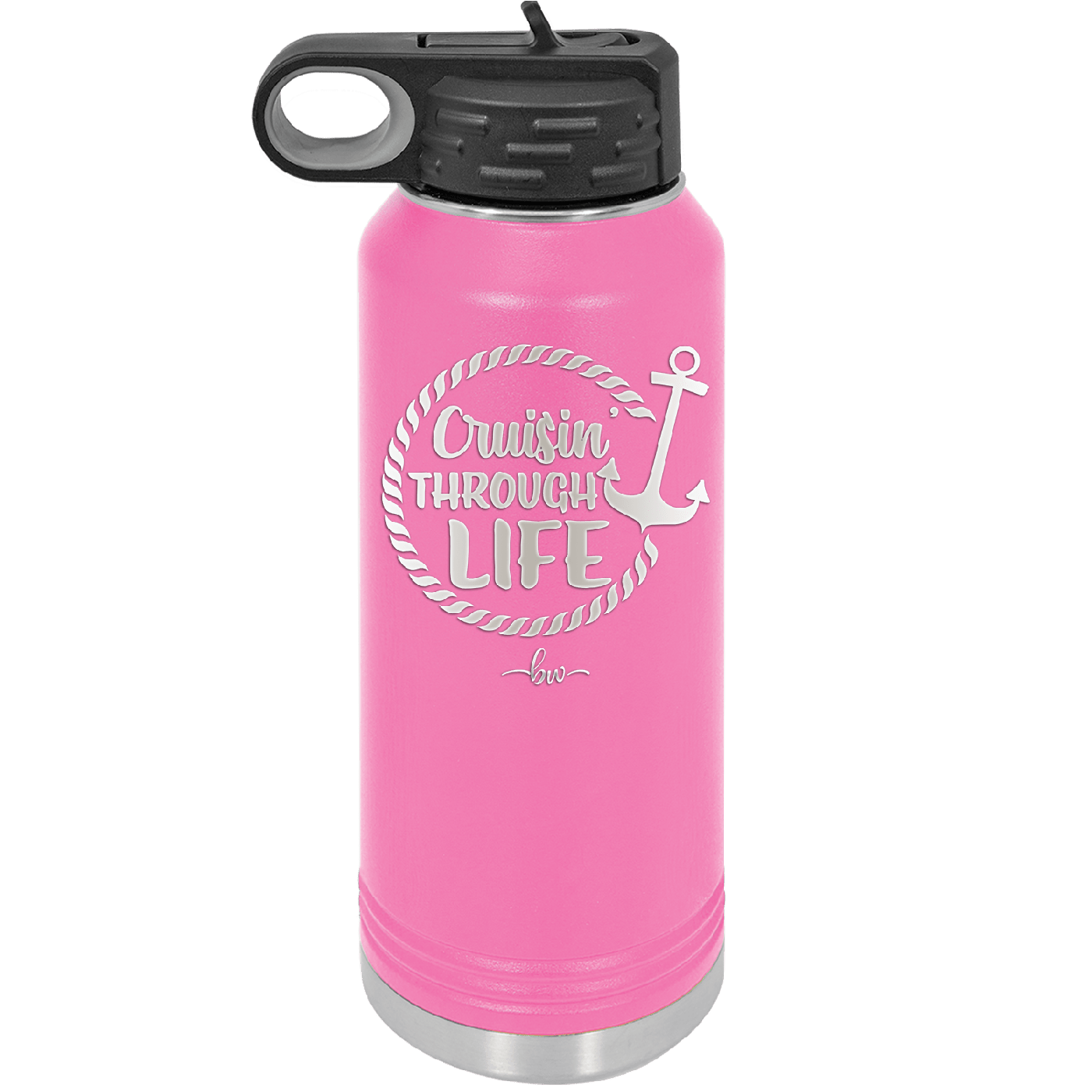 Cruising Through Life Cruise 3 - Laser Engraved Stainless Steel Drinkware - 1436 -