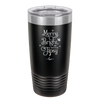 Merry, Bright, and Soon to be Tipsy - Laser Engraved Stainless Steel Drinkware - 1499 -