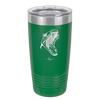 Dinosaur T Rex Head - Laser Engraved Stainless Steel Drinkware - 1535 -