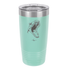 Dinosaur T Rex Head - Laser Engraved Stainless Steel Drinkware - 1535 -