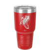 Dinosaur T Rex Head - Laser Engraved Stainless Steel Drinkware - 1535 -