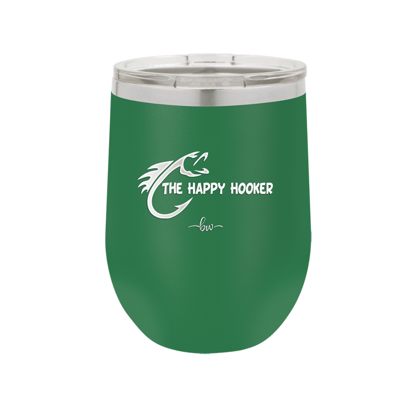 The Happy Hooker - Laser Engraved Stainless Steel Drinkware - 1551 -