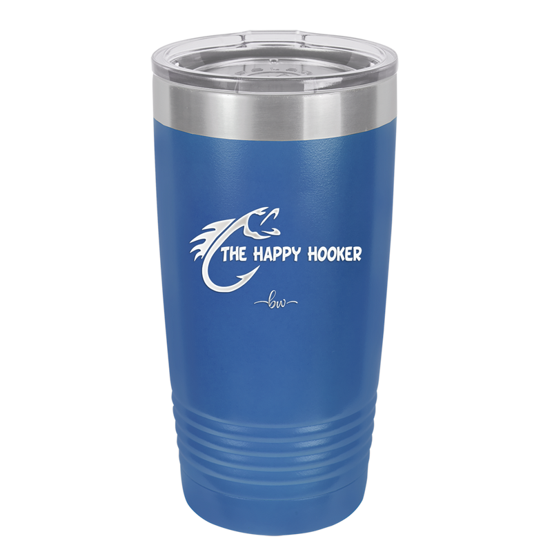 The Happy Hooker - Laser Engraved Stainless Steel Drinkware - 1551 -