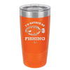 I'd Rather Be Fishing Flounder - Laser Engraved Stainless Steel Drinkware - 1587 -