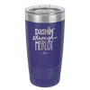 Dashing Through Merlot - Laser Engraved Stainless Steel Drinkware - 1635 -