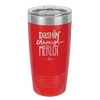 Dashing Through Merlot - Laser Engraved Stainless Steel Drinkware - 1635 -