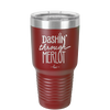 Dashing Through Merlot - Laser Engraved Stainless Steel Drinkware - 1635 -