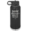 Dashing Through Merlot - Laser Engraved Stainless Steel Drinkware - 1635 -