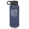 Dashing Through Merlot - Laser Engraved Stainless Steel Drinkware - 1635 -