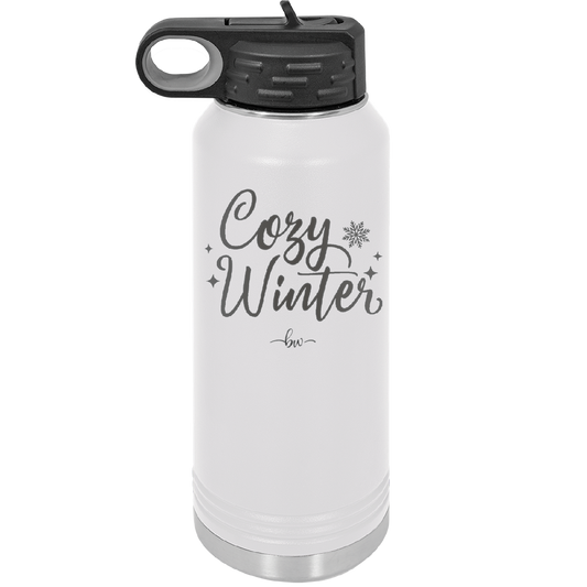 Cozy Winter - Laser Engraved Stainless Steel Drinkware - 1640 -