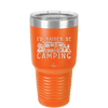 I'd Rather Be Camping Fifth Wheel - Laser Engraved Stainless Steel Drinkware - 1648 -