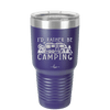 I'd Rather Be Camping Fifth Wheel - Laser Engraved Stainless Steel Drinkware - 1648 -