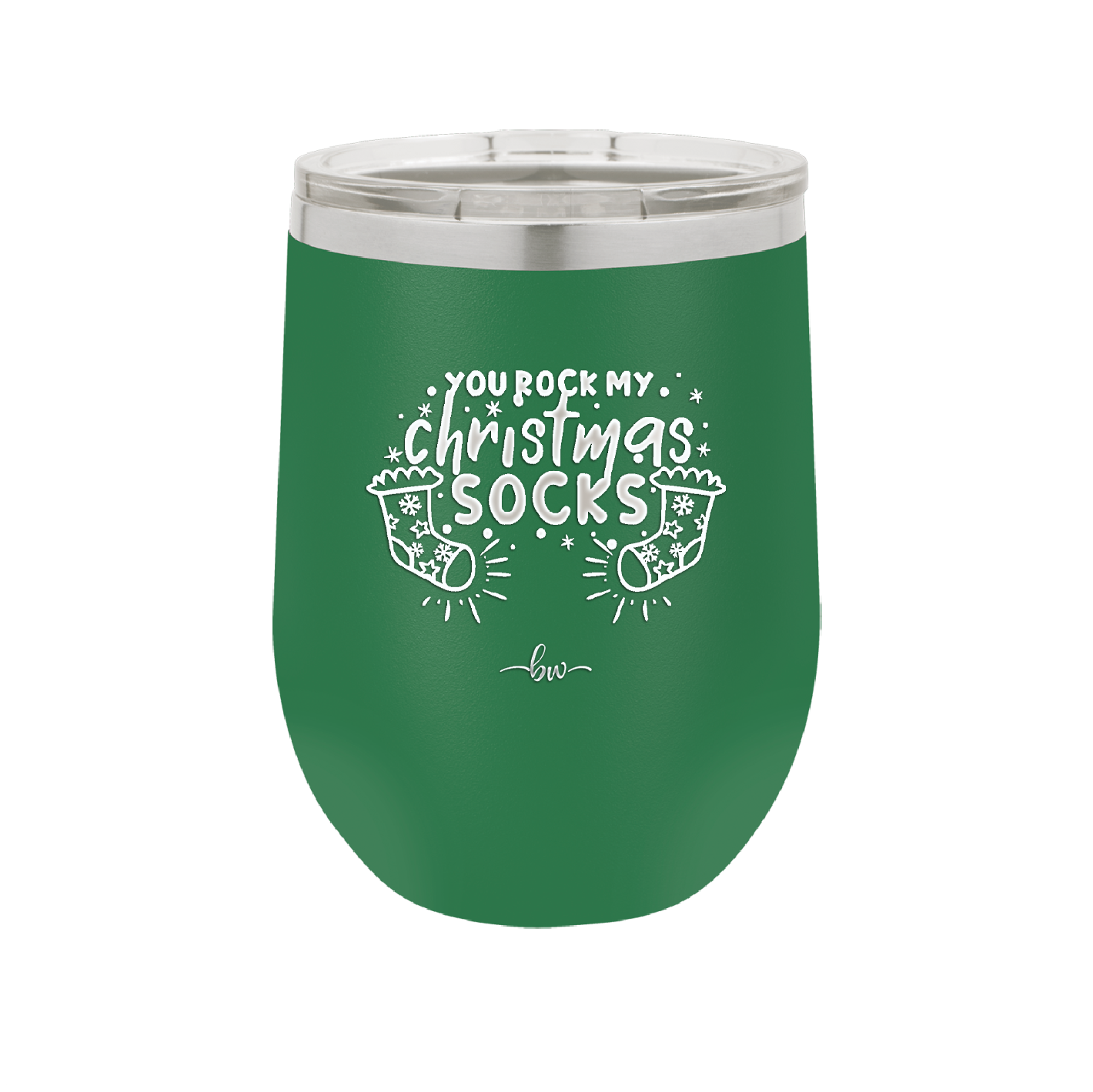 You Rock My Christmas Socks - Laser Engraved Stainless Steel Drinkware - 1682 -