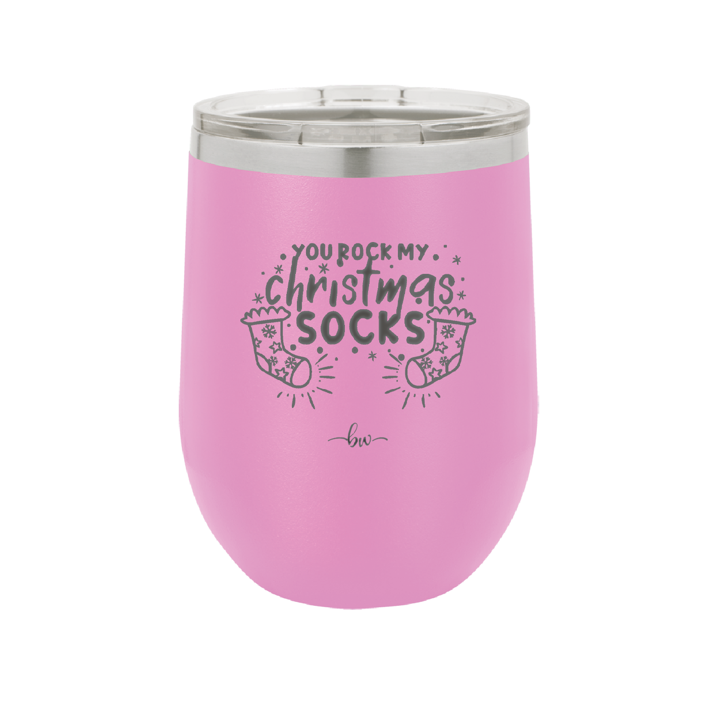 You Rock My Christmas Socks - Laser Engraved Stainless Steel Drinkware - 1682 -