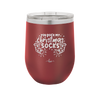 You Rock My Christmas Socks - Laser Engraved Stainless Steel Drinkware - 1682 -