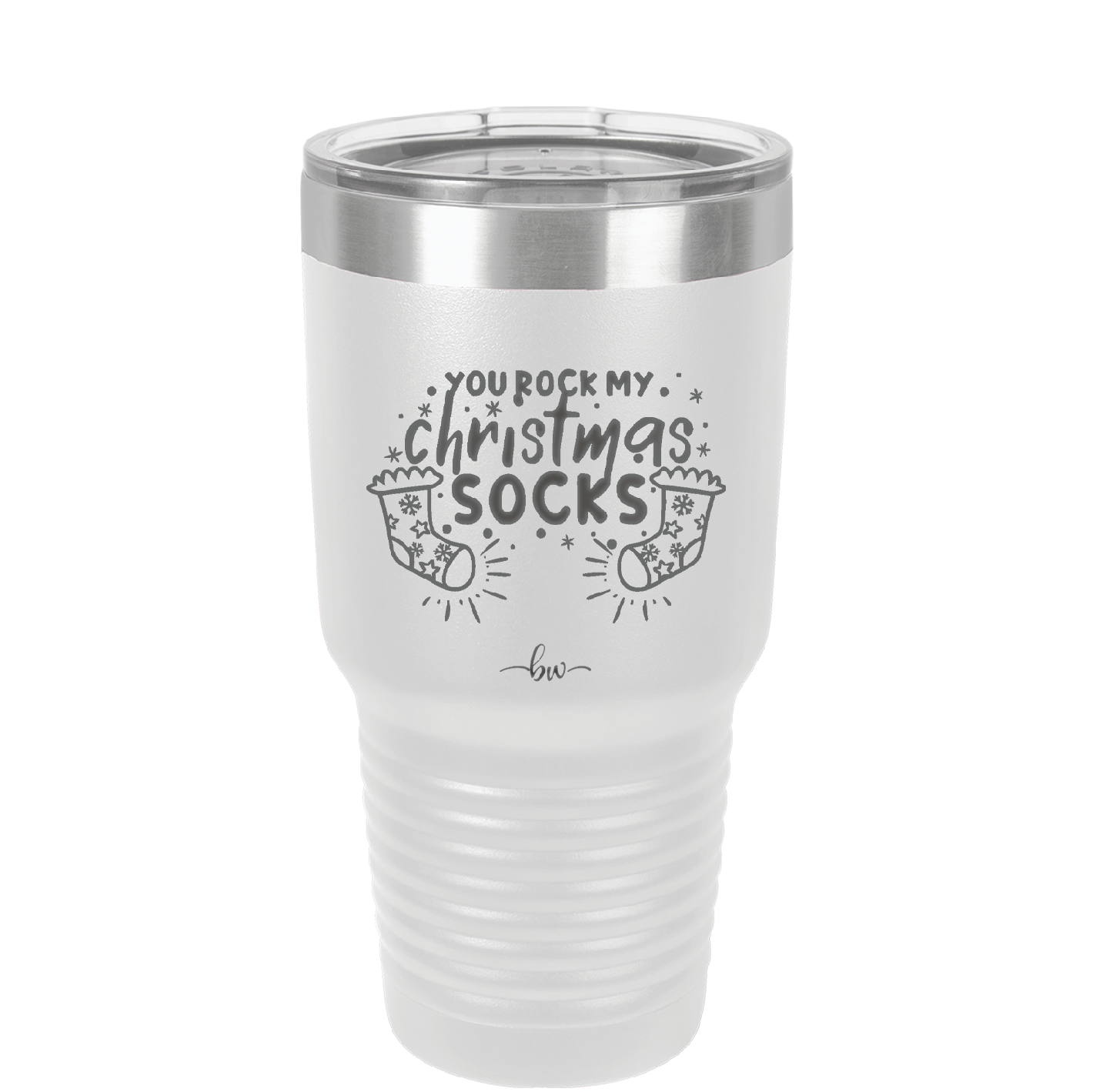 You Rock My Christmas Socks - Laser Engraved Stainless Steel Drinkware - 1682 -