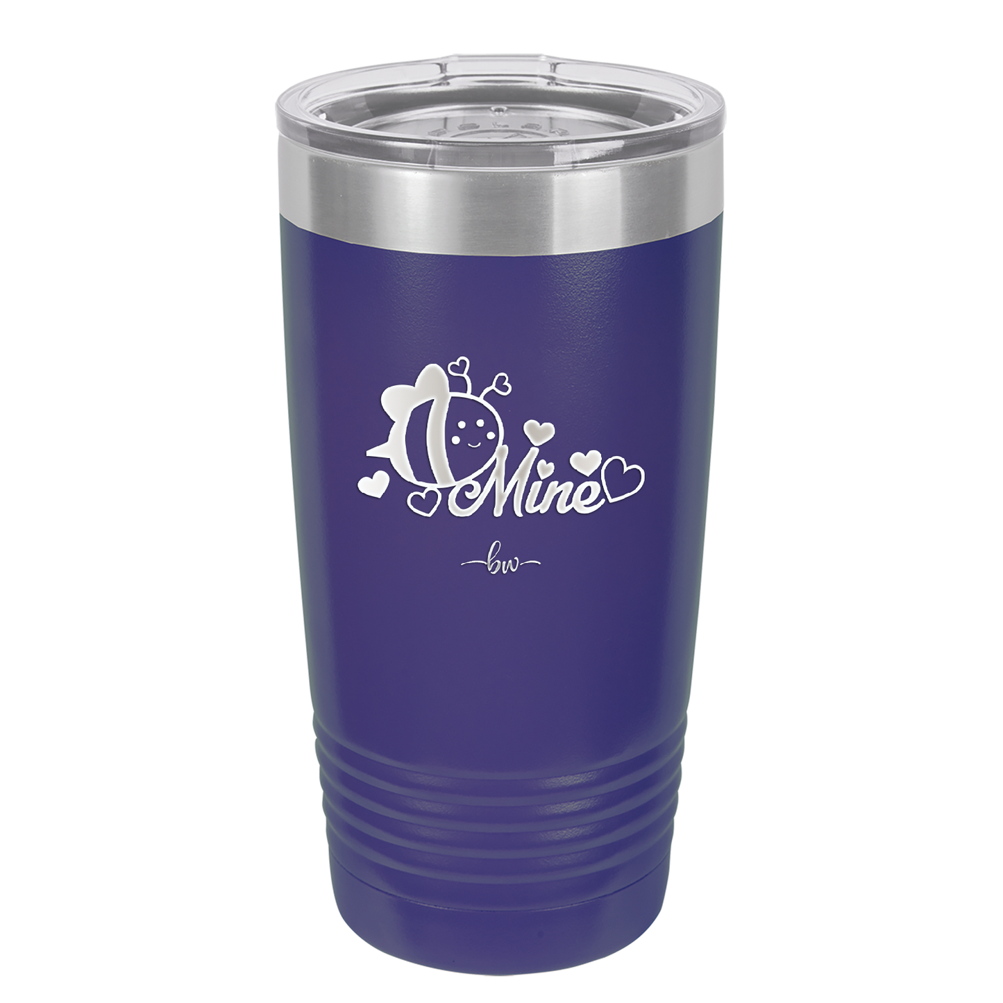 Bee Mine - Laser Engraved Stainless Steel Drinkware - 1702 -