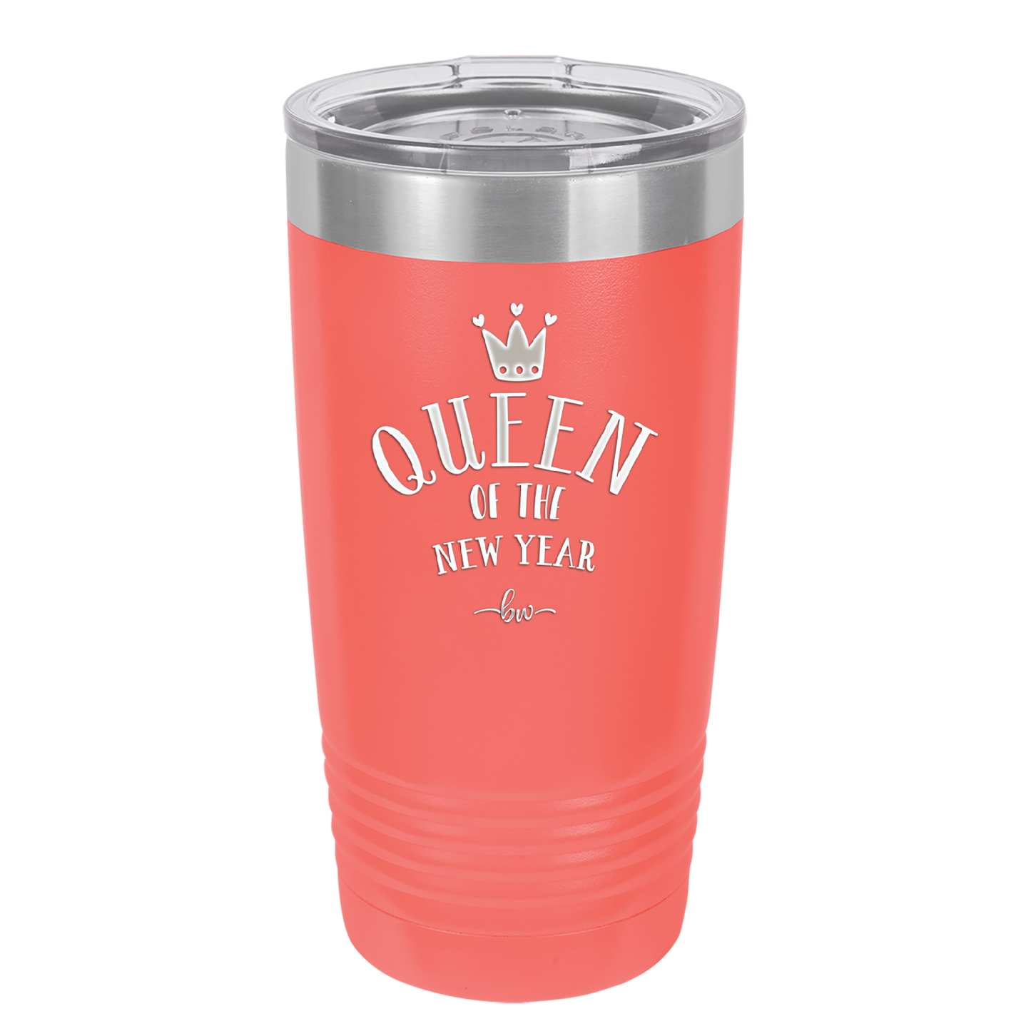 Queen of the New Year - Laser Engraved Stainless Steel Drinkware - 1738 -