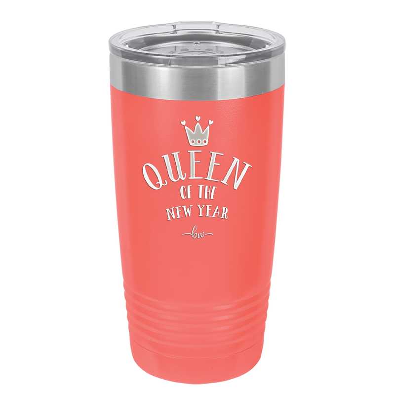 Queen of the New Year - Laser Engraved Stainless Steel Drinkware - 1738 -