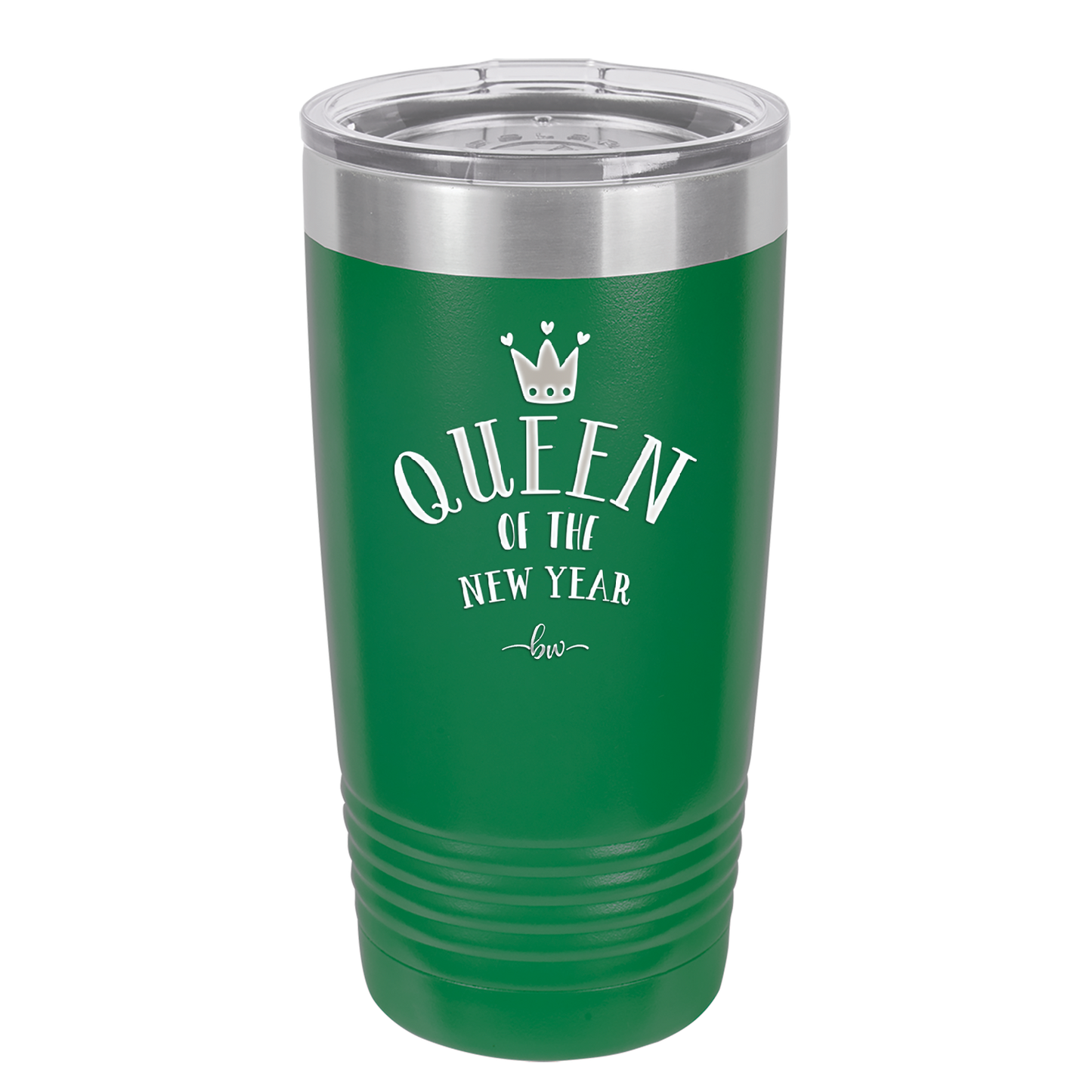 Queen of the New Year - Laser Engraved Stainless Steel Drinkware - 1738 -