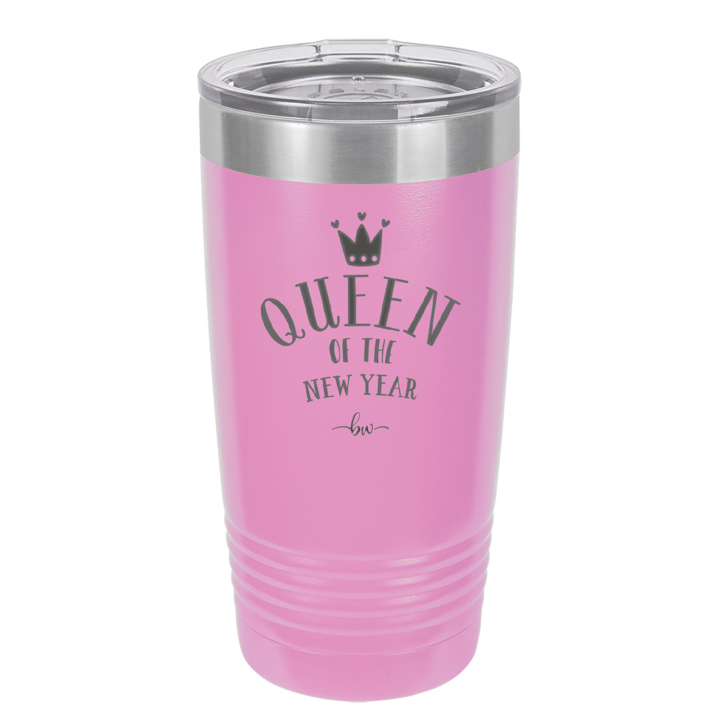 Queen of the New Year - Laser Engraved Stainless Steel Drinkware - 1738 -