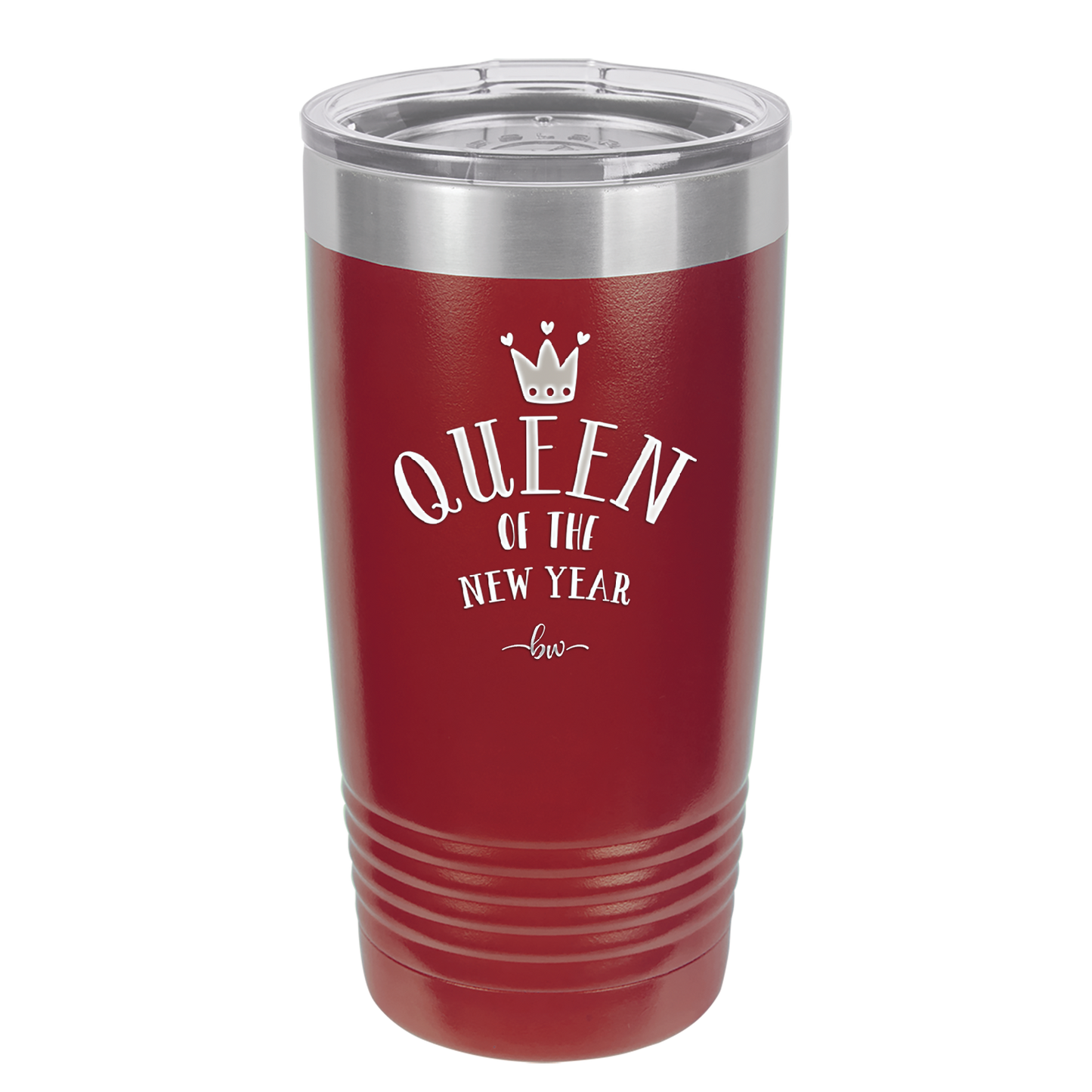 Queen of the New Year - Laser Engraved Stainless Steel Drinkware - 1738 -