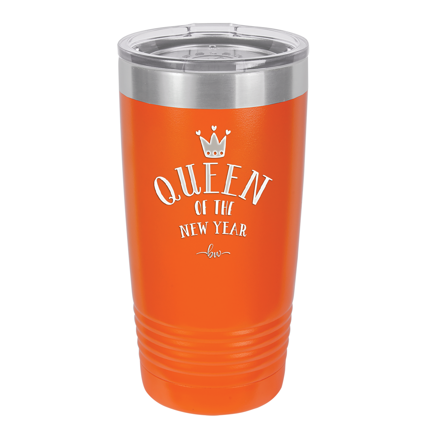 Queen of the New Year - Laser Engraved Stainless Steel Drinkware - 1738 -