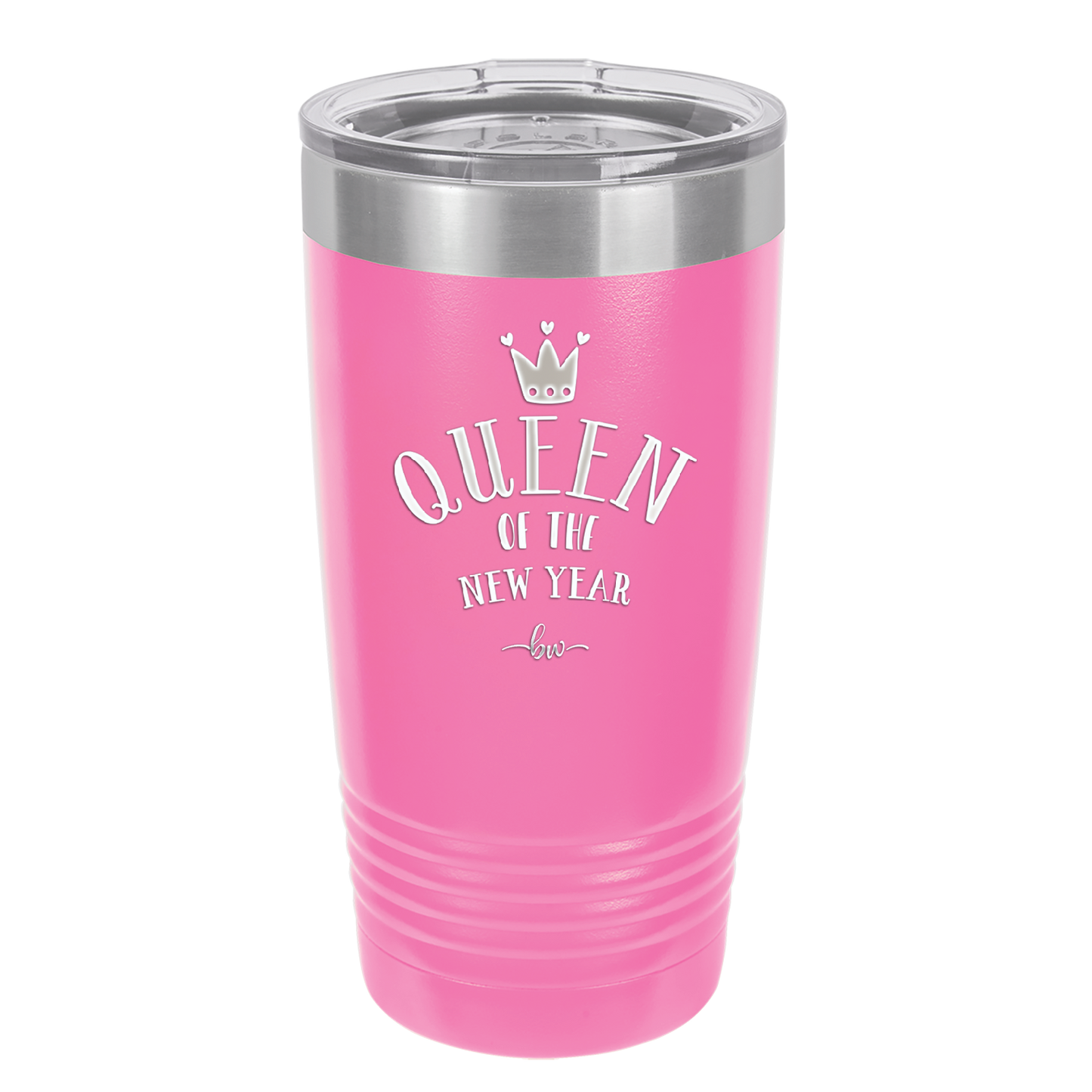 Queen of the New Year - Laser Engraved Stainless Steel Drinkware - 1738 -