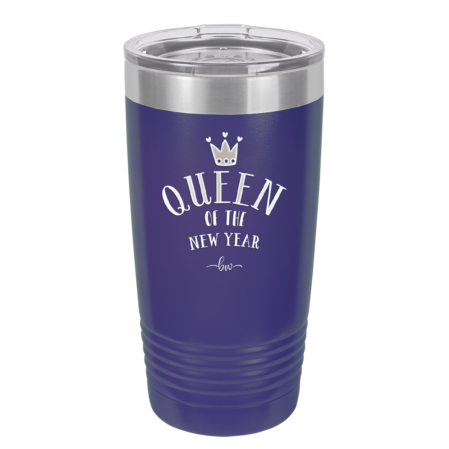 Queen of the New Year - Laser Engraved Stainless Steel Drinkware - 1738 -