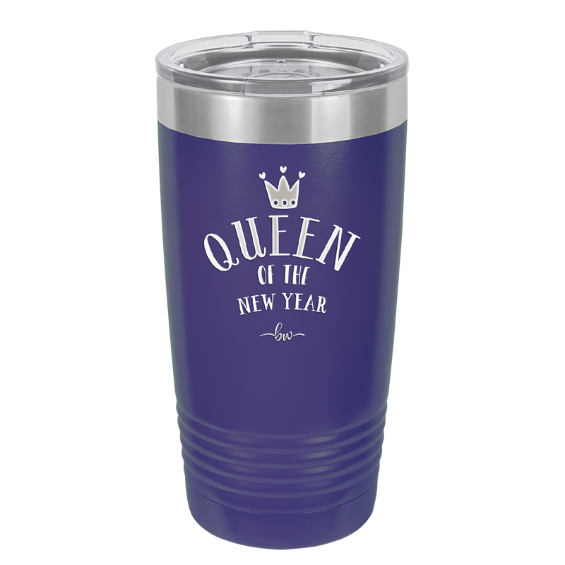 Queen of the New Year - Laser Engraved Stainless Steel Drinkware - 1738 -