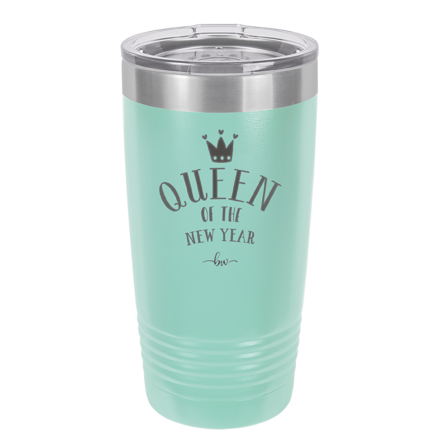 Queen of the New Year - Laser Engraved Stainless Steel Drinkware - 1738 -