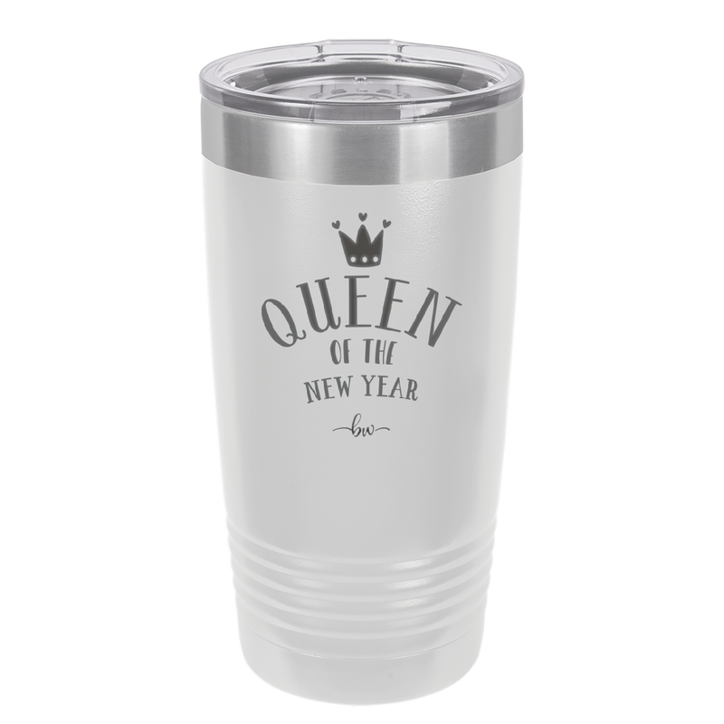 Queen of the New Year - Laser Engraved Stainless Steel Drinkware - 1738 -