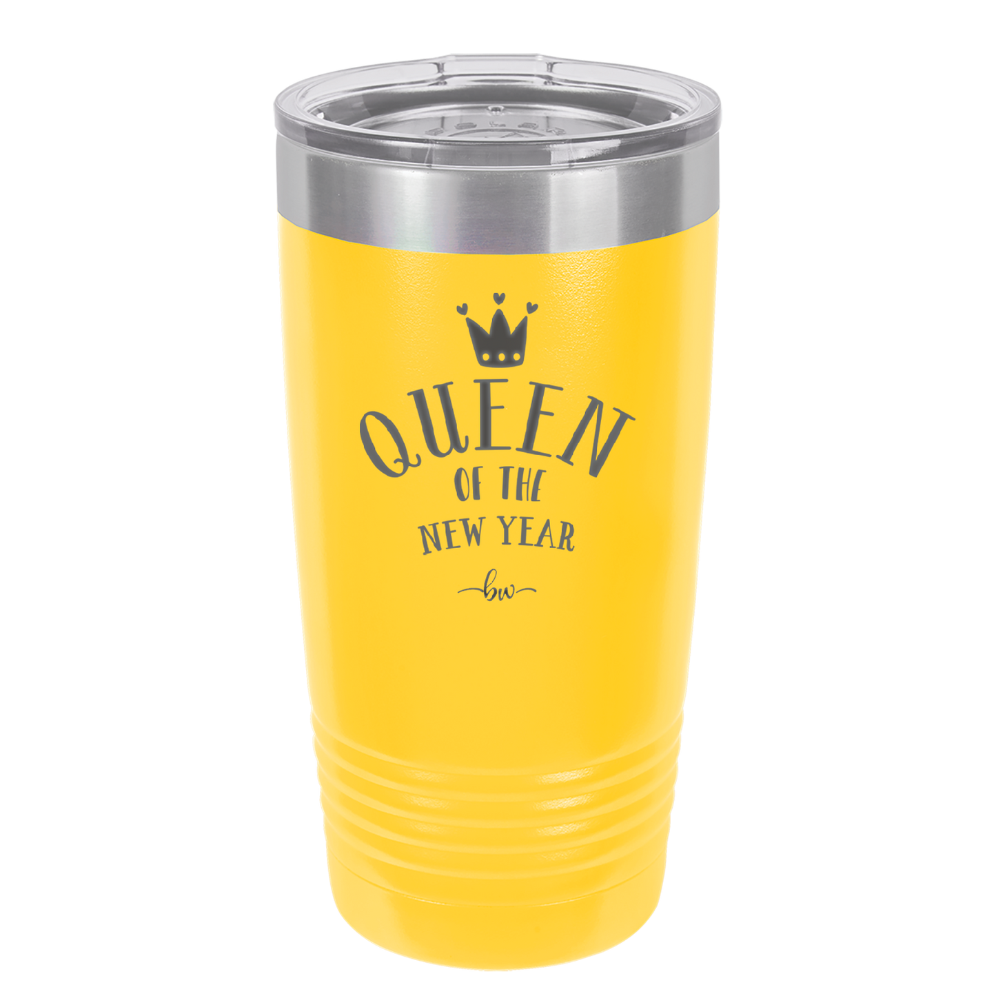 Queen of the New Year - Laser Engraved Stainless Steel Drinkware - 1738 -