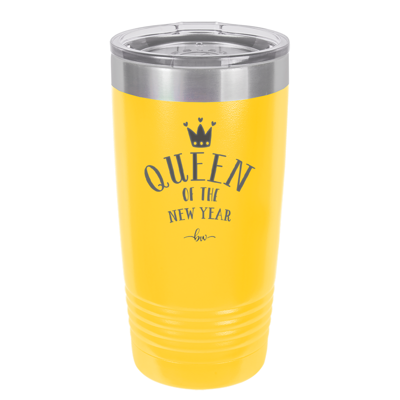 Queen of the New Year - Laser Engraved Stainless Steel Drinkware - 1738 -