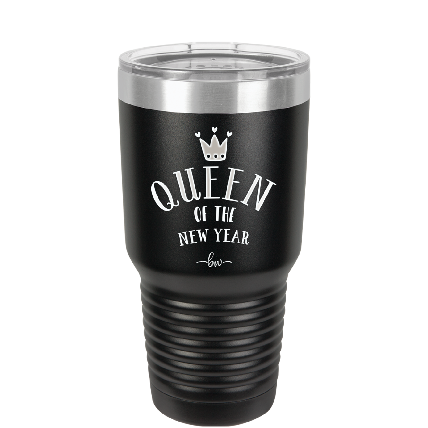 Queen of the New Year - Laser Engraved Stainless Steel Drinkware - 1738 -