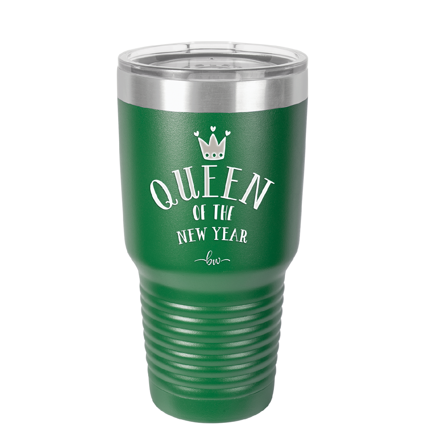 Queen of the New Year - Laser Engraved Stainless Steel Drinkware - 1738 -