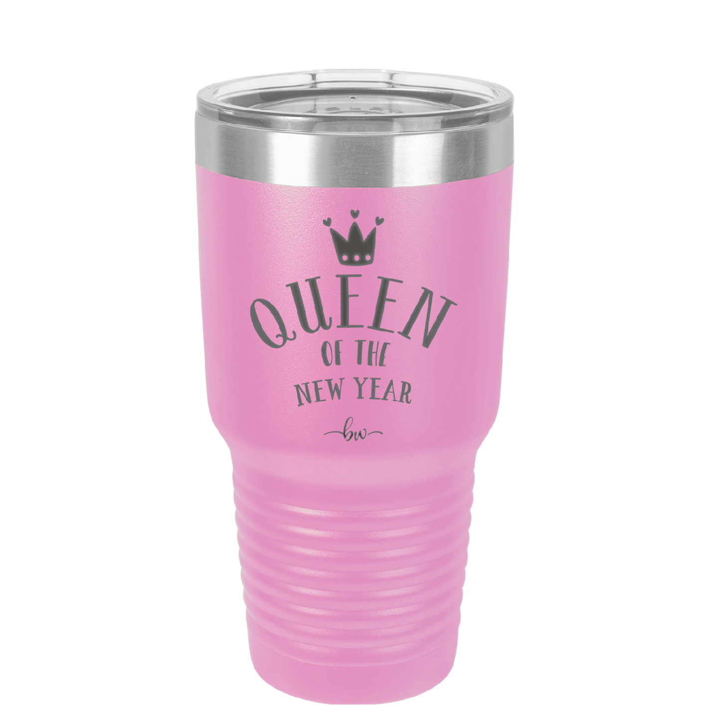 Queen of the New Year - Laser Engraved Stainless Steel Drinkware - 1738 -