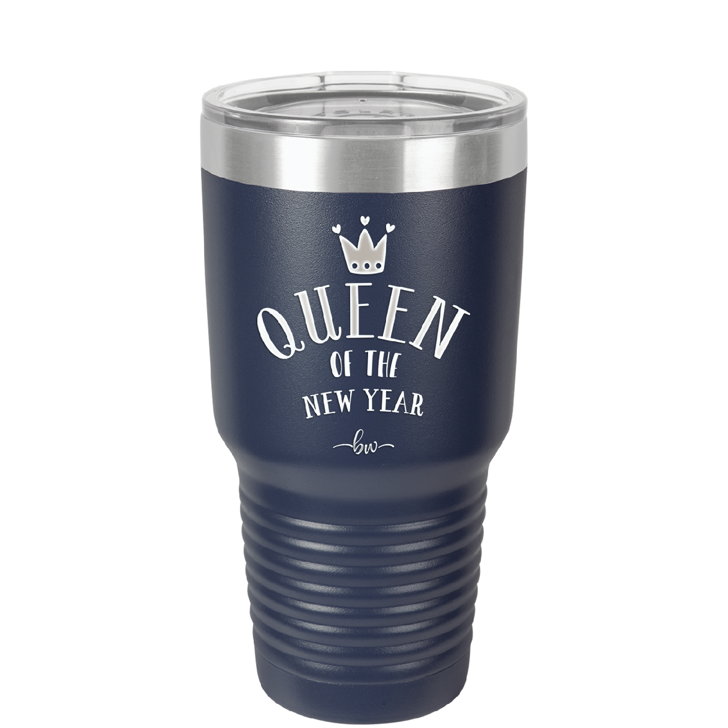 Queen of the New Year - Laser Engraved Stainless Steel Drinkware - 1738 -