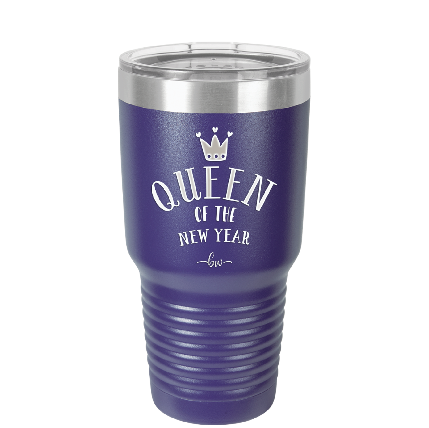 Queen of the New Year - Laser Engraved Stainless Steel Drinkware - 1738 -