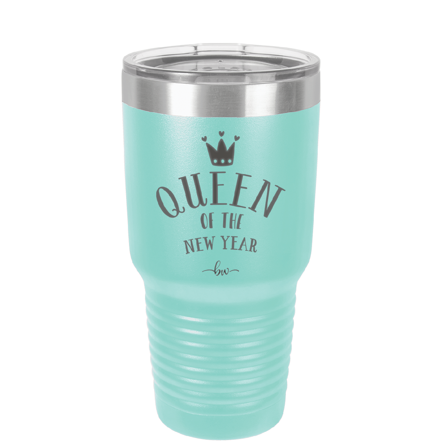 Queen of the New Year - Laser Engraved Stainless Steel Drinkware - 1738 -