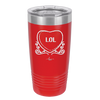 Candy Heart LOL - Laser Engraved Stainless Steel Drinkware - 1759 -