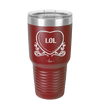 Candy Heart LOL - Laser Engraved Stainless Steel Drinkware - 1759 -