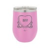 Candy Heart BFF - Laser Engraved Stainless Steel Drinkware - 1770 -