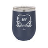 Candy Heart BFF - Laser Engraved Stainless Steel Drinkware - 1770 -