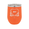 Candy Heart BFF - Laser Engraved Stainless Steel Drinkware - 1770 -