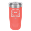 Candy Heart BFF - Laser Engraved Stainless Steel Drinkware - 1770 -