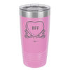 Candy Heart BFF - Laser Engraved Stainless Steel Drinkware - 1770 -